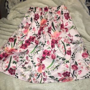 Floral skirt